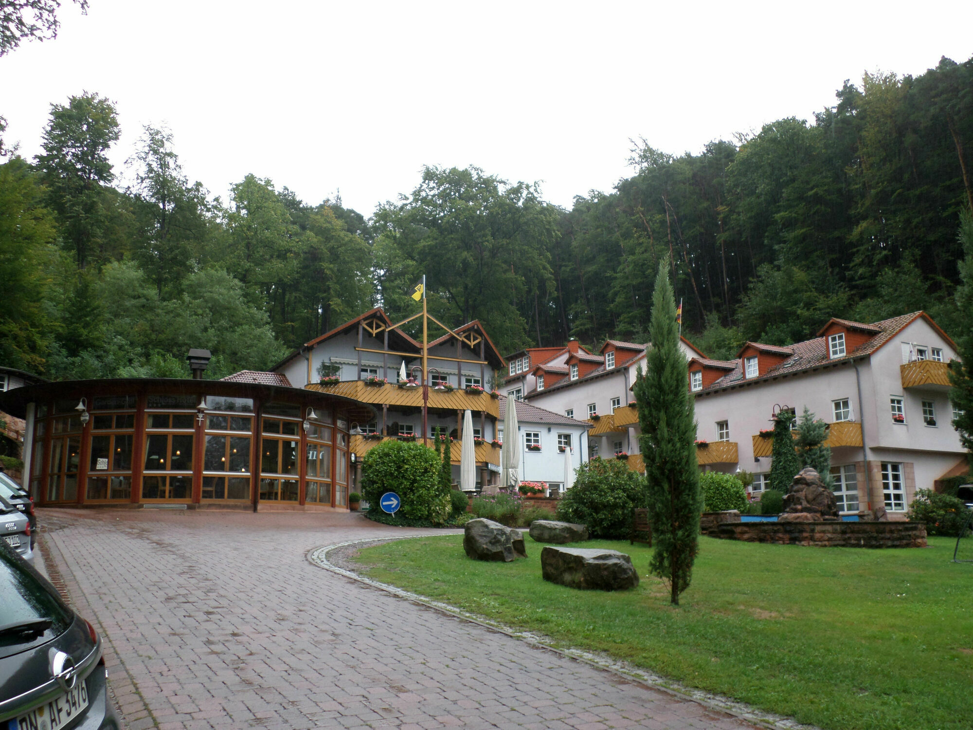 Schlosshotel Ландщул Екстериор снимка