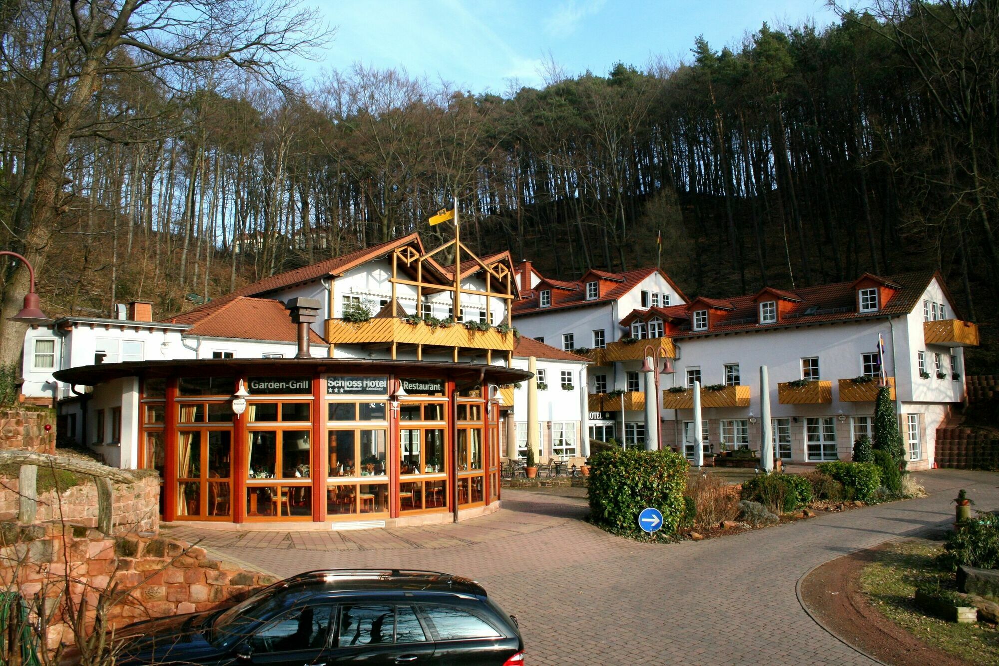 Schlosshotel Ландщул Екстериор снимка